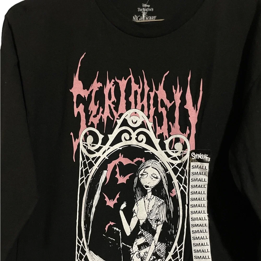 The Nightmare Before Christmas Seriously Sally Long Sleeve T Shirt - Picture 5 of 8